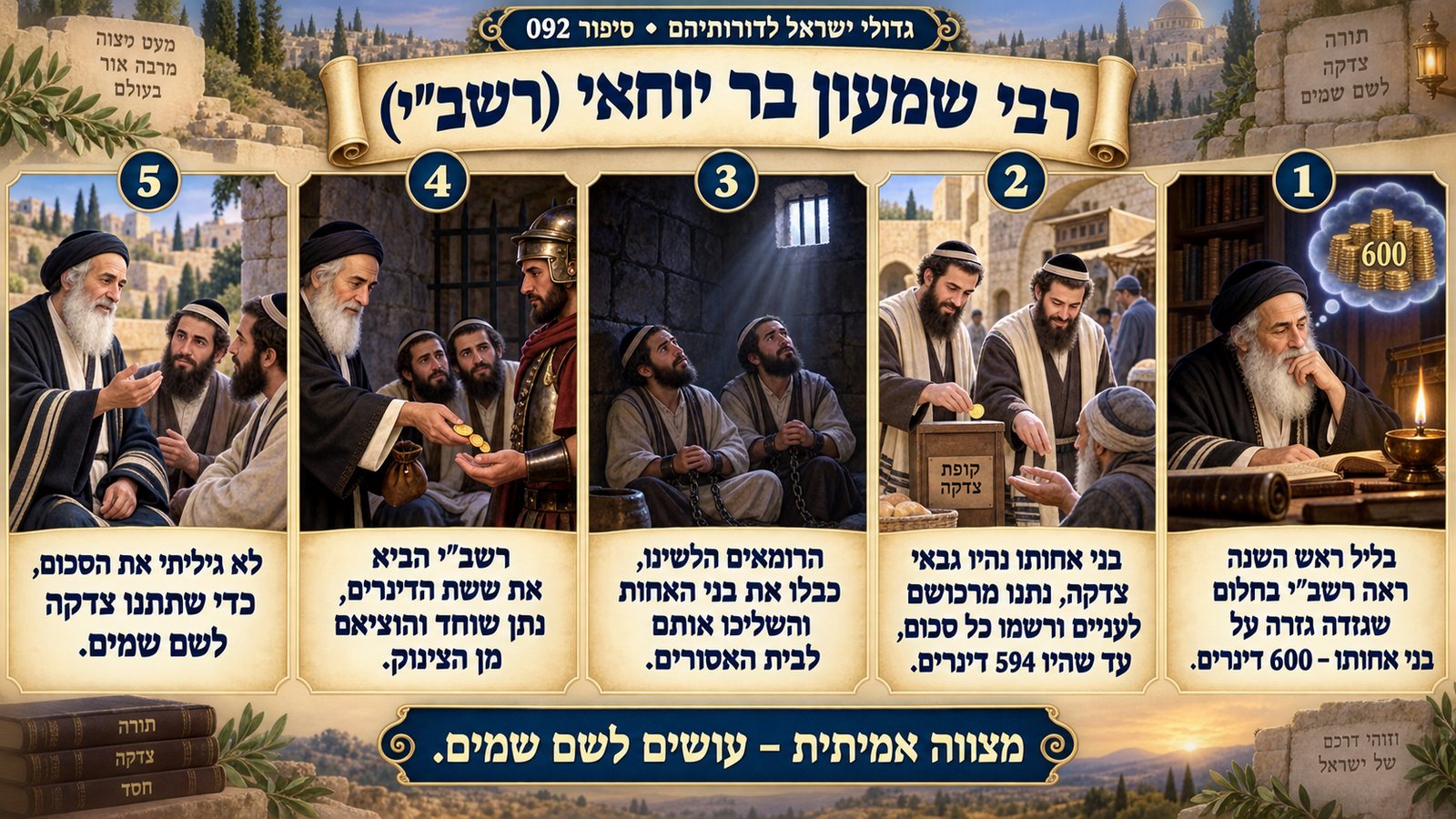 תמונת סיכום — רבי שמעון בר יוחאי (רשב"י): רבי שמעון בר יוחאי (רשב"י)